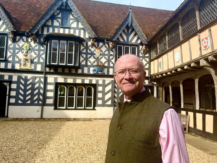 Daren Bowyer, new Master of the Lord Leycester (image via Lord Leycester)