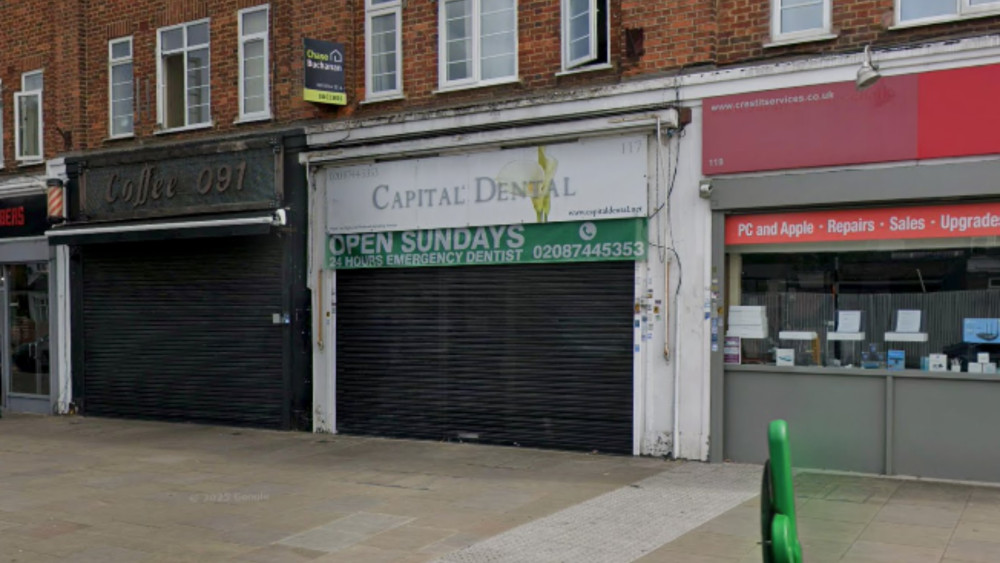 The site of a former dentist practice in Whitton is set to become an off-licence (credit: Google Maps).