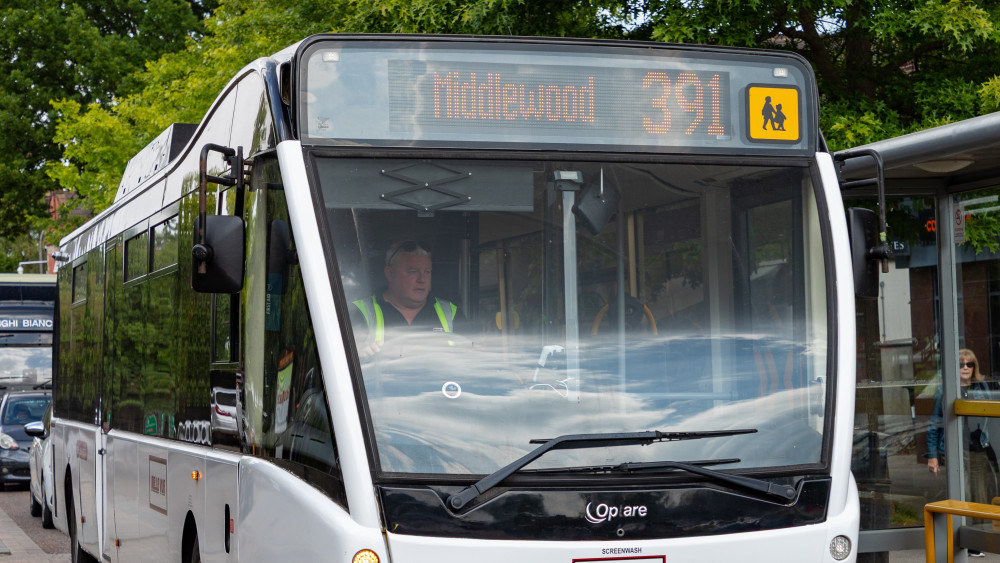 A new 391 Sunday and Bank Holiday service between Macclesfield and Stockport begins on Sunday, April 5 (Credit: CEC)