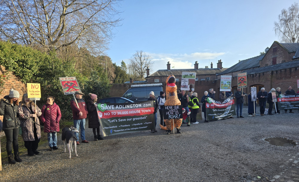 Councillors fear Adlington could be targeted for smaller housing proposals following the new town decision (Credit: LDRS)