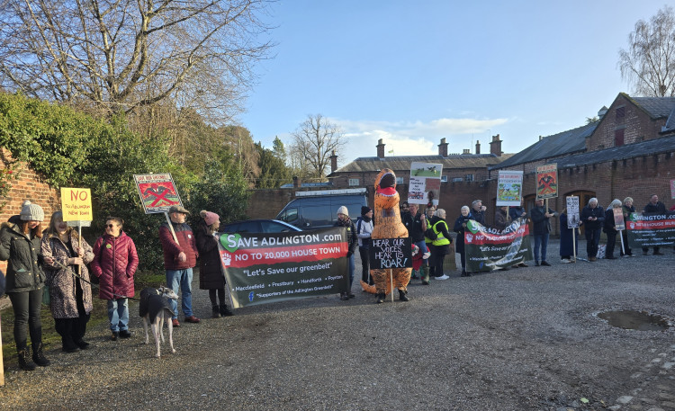 Councillors fear Adlington could be targeted for smaller housing proposals following the new town decision (Credit: LDRS)