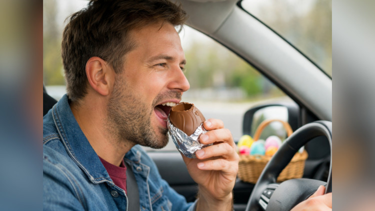 Swansway explains that common seasonal habits could fall under careless driving laws if they affect control of the vehicle (image via Swansway)