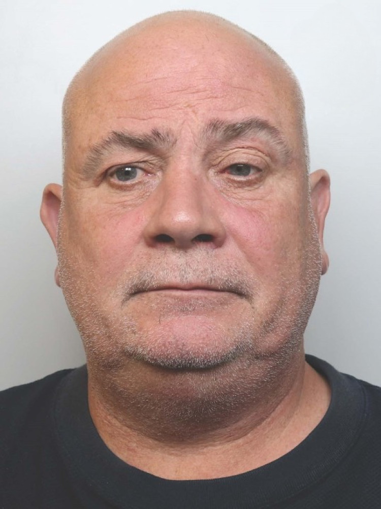Nicholas Hughes, 52, is wanted in relation to a theft offence in the Nantwich area (Photo: Cheshire Police).