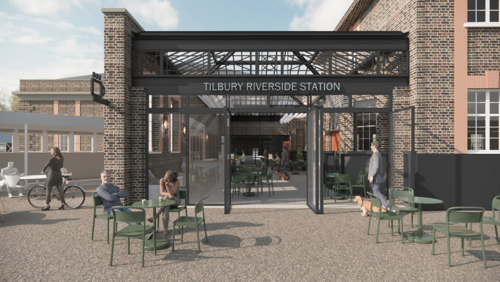 How the new frontage will look. 