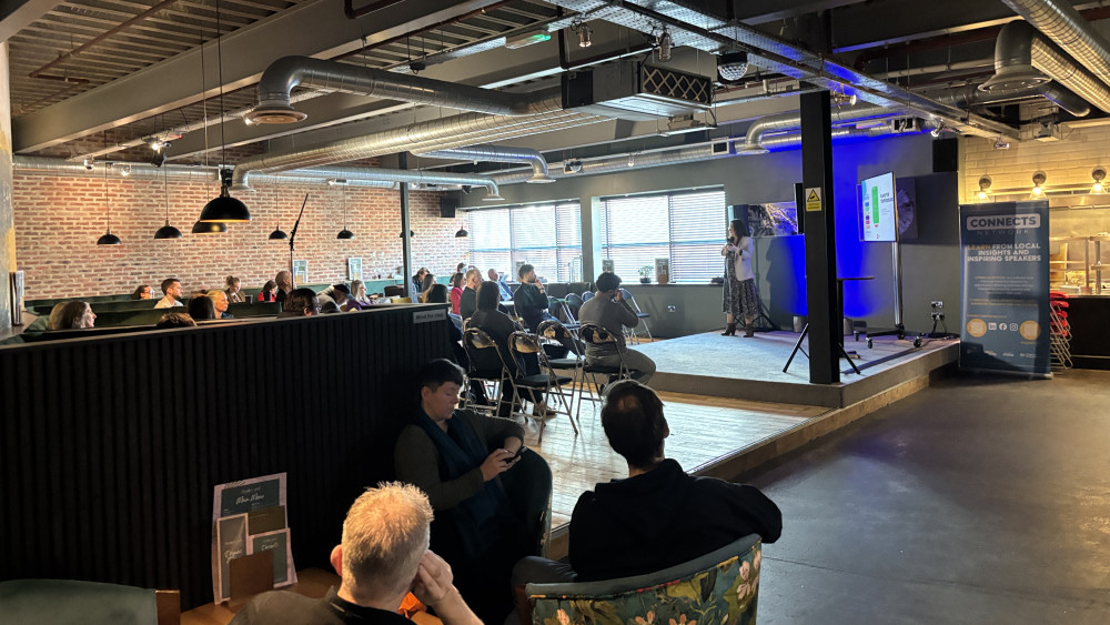 A talk at The Shaping the Future Business Festival on Wednesday 18 March (image via Nub News)