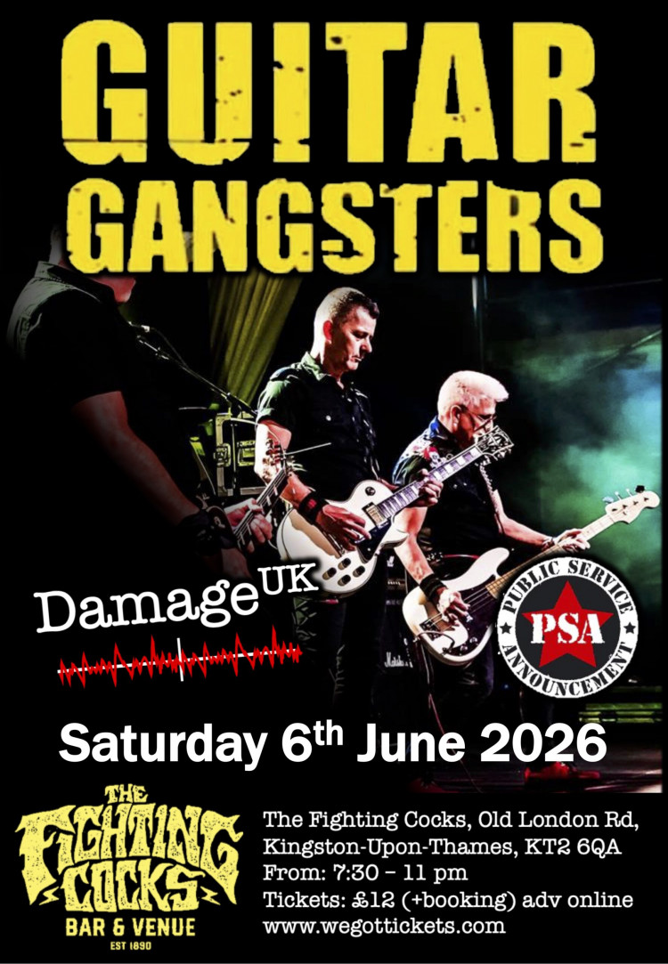 Guitar Gangsters with Damage UK and Public Service Announcement