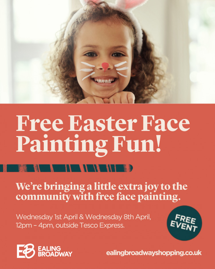 Free Easter Face Painting at Ealing Broadway