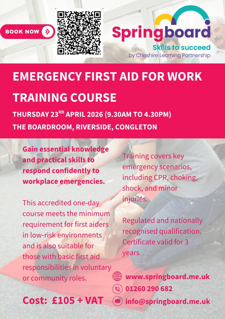 Emergency First Aid For Work Training Course