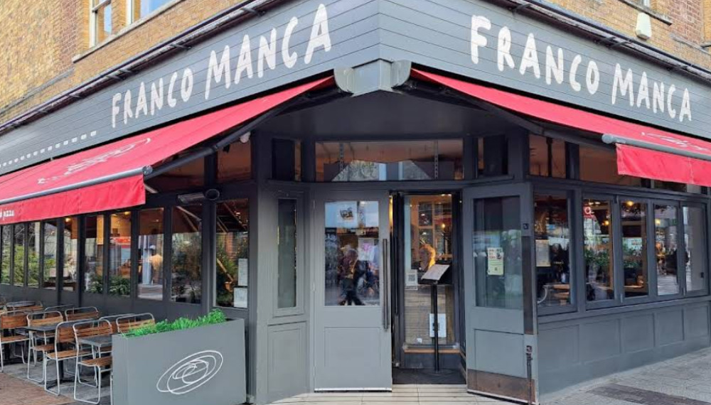 Franco Manca is located in 55 Clarence St, Kingston upon Thames KT1 1RB (Image via Google Maps)