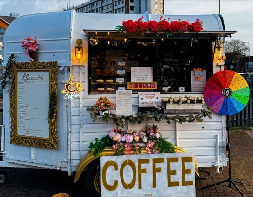 Brewsmiths Cafe currently trades in front of  6 Ashdown Rd, Kingston upon Thames KT1 2FP (Credit: Brewsmiths Cafe Kingston)