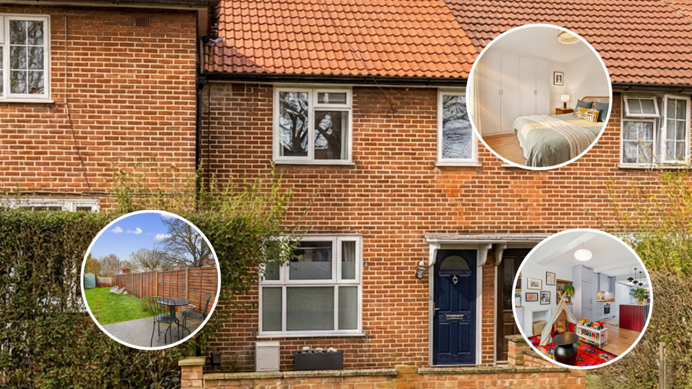 This week's Ealing property of the week is a beautiful two-bedroom home on Hall Drive, Ealing (credit: Leslie & Co).