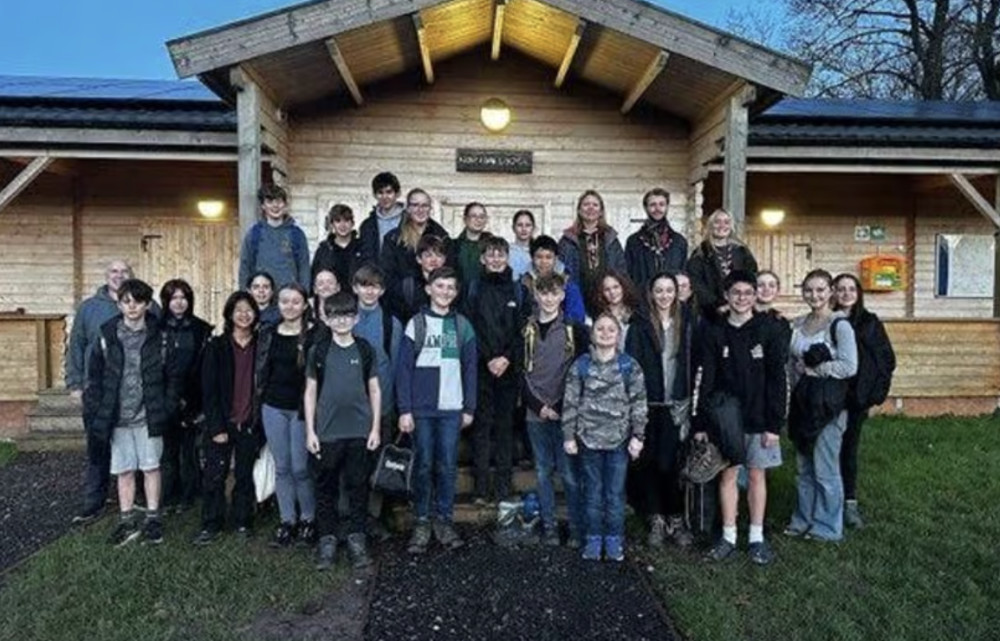  Warwickshire Unit 64 at their first training day at Hatton Scout Camp, 30 Nov 2025 (image supplied) 