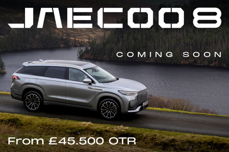 Our Motors Partner at Swansway JAECOO Stockport are delighted to bring you the JAECOO 8 as their car of the week (Image - Swansway Garages)
