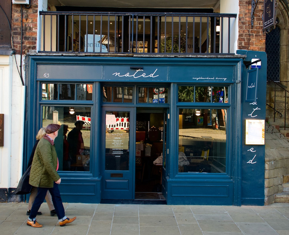 Restaurant Noted uses seasonal produce to celebrate the best of British farming, "with an international twist" (Image via: Noted)