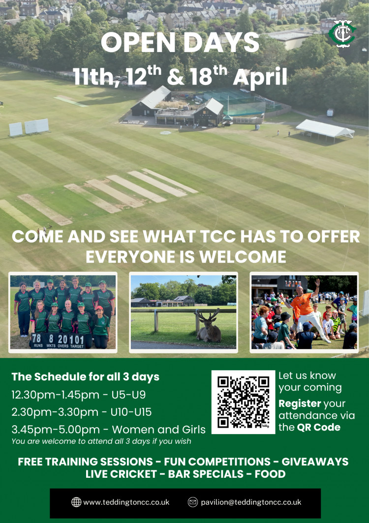 Teddington Cricket Club Open Days
