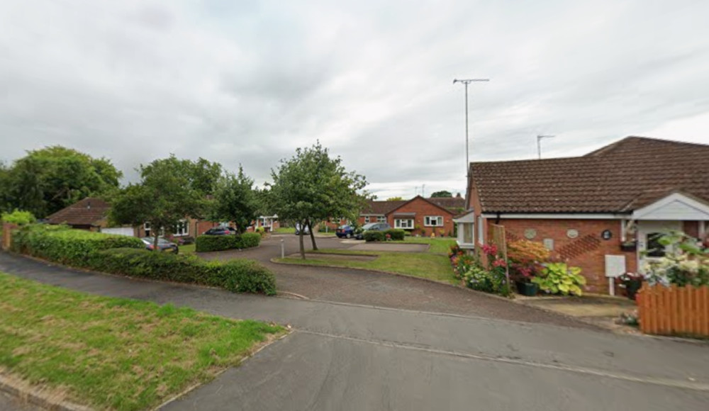 A property on Camelot Grove was targeted (image via Google Maps)