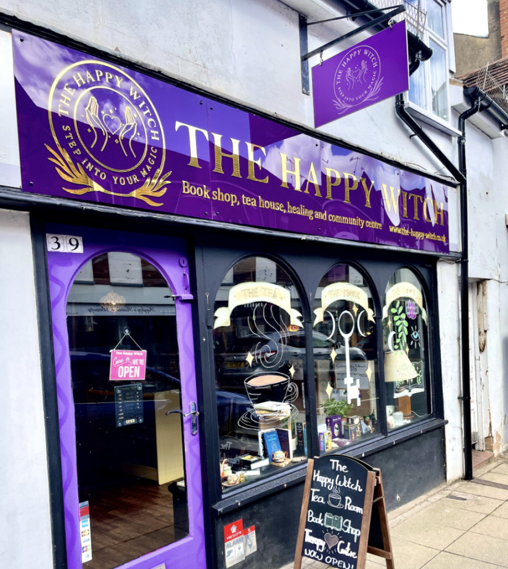The Happy Witch in Warwick, offers a blend of books, spirituality, themed tea experiences, and therapy services (image supplied)