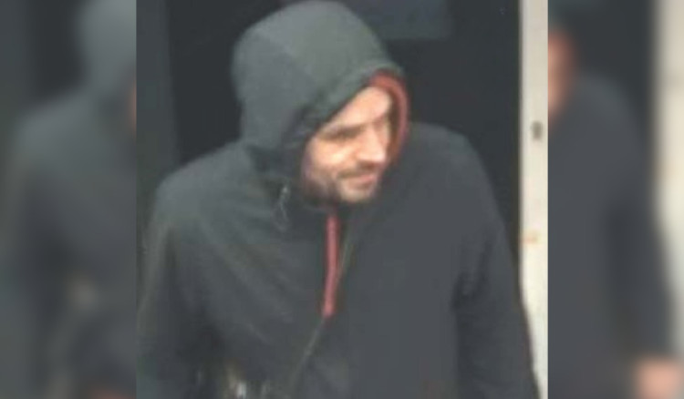 Police are looking to speak with this man following a deliberate fire at the Leasing.com Stadium, home of Macclesfield FC (Credit: Cheshire Police)