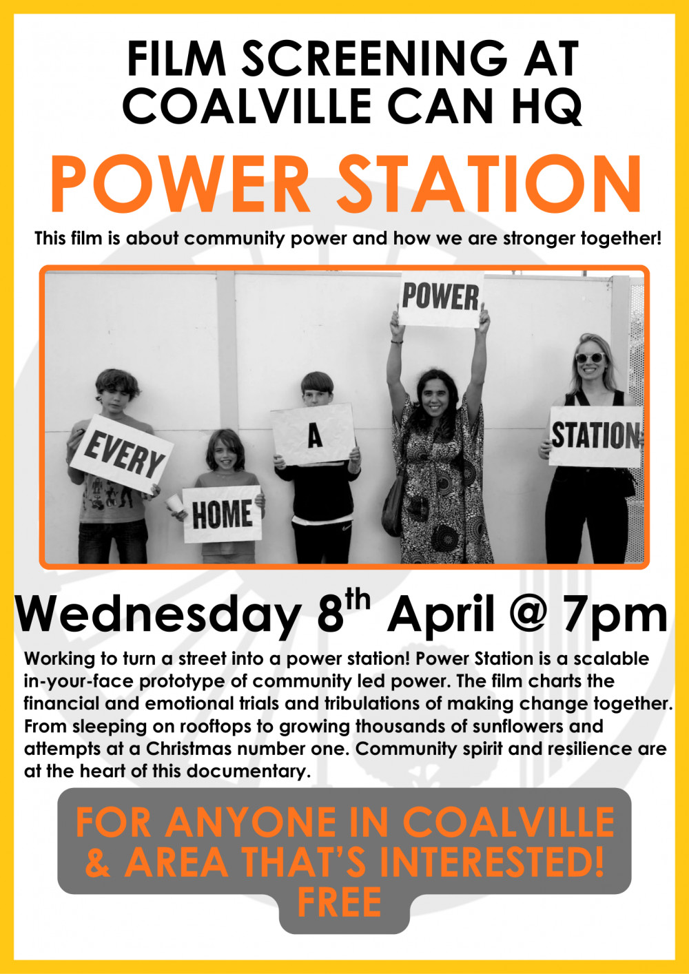 Power Station - Film Screening at CAN HQ