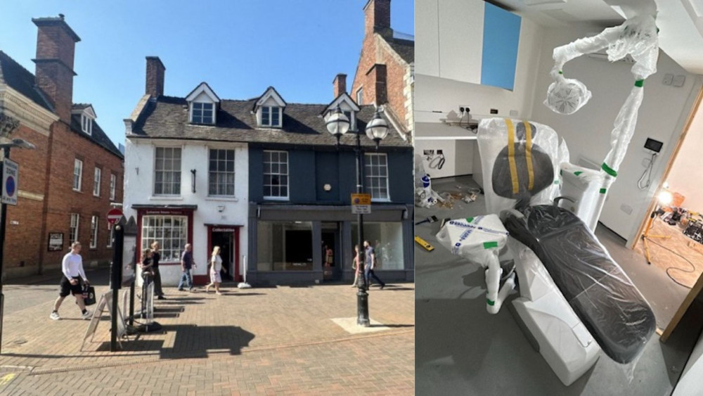 The building was the Peter Lord shoe shop in the 1960s (images via The Dentist/Millar Sandy)