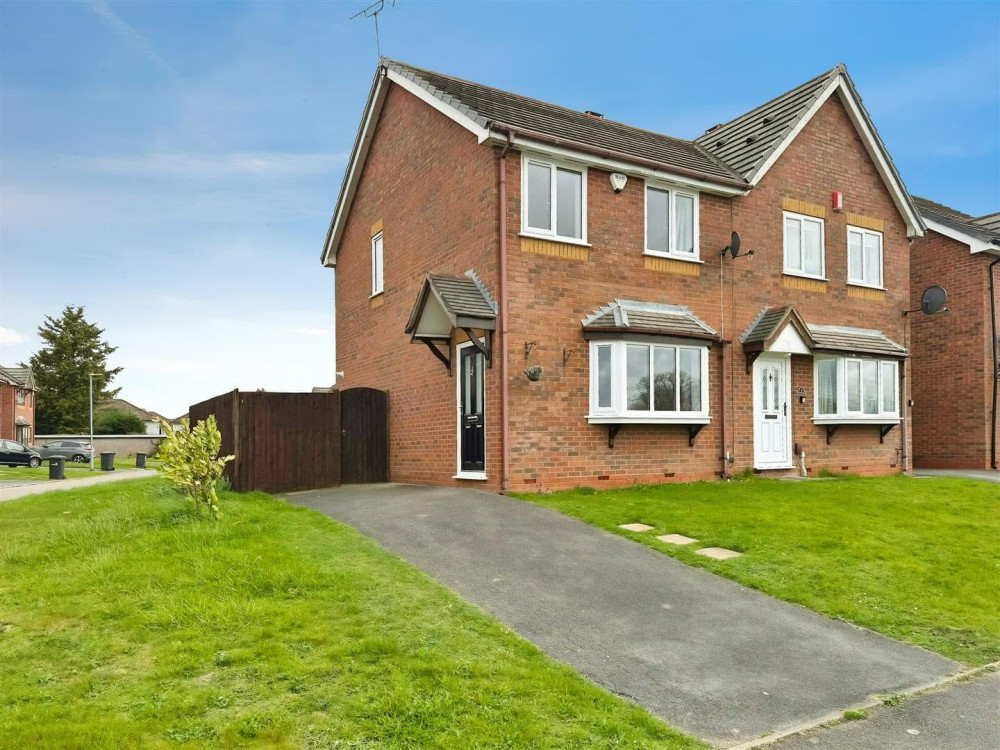 The three-bedroom detached property on Crewe Road, Wistaston (Photo: Stephenson Browne).