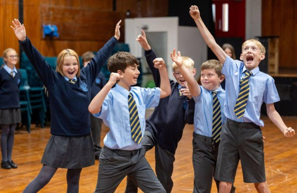 Wells City Council lauded The Blue School's role as Somerset’s sole Research School, highlighting its regional influence, community ties, and future-focused initiatives. (Photo: WBS/FB) 