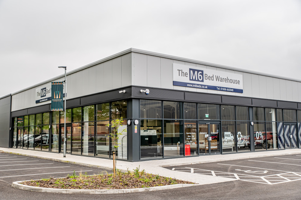 The M6 Bed Warehouse is opening in Macclesfield following the successful launch of the company's second store, in Northwich (Credit: Supplied)