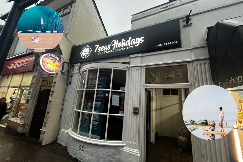 7seas Holidays is located in 45 Victoria Rd, Surbiton (Credit: Tilly O'Brien/7seas Holidays)