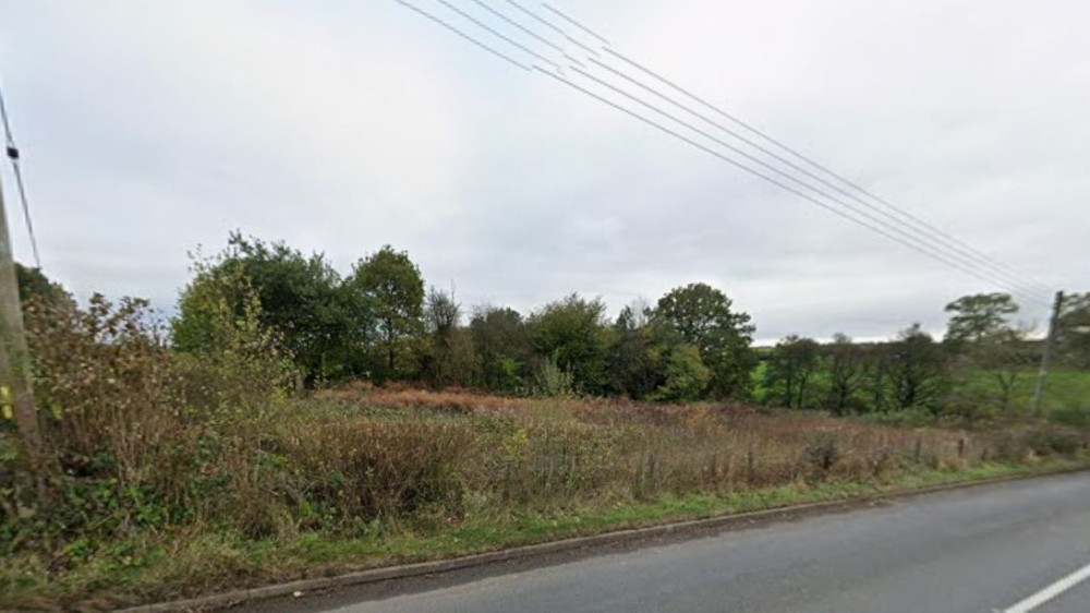 Land off Shawe Park Road, Kingsley Holt (image via Google Street View)