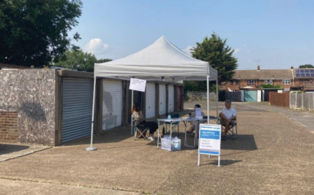 Consultation took place in 2023 on the homes plan for garages in Vigerons Way, Chadwell St Mary. 