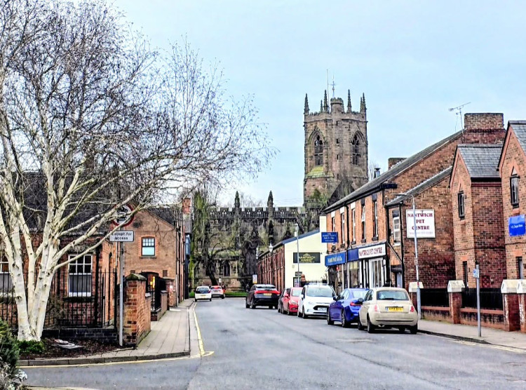 Nantwich's Market Street today, once a integral part of the town's forgotten shoe industry (Photo: Ryan Parker).