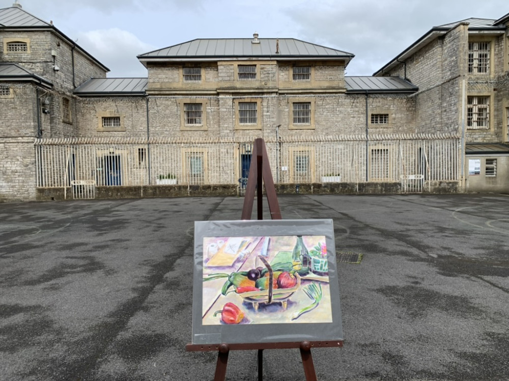 Art Behind Bars returns to Shepton Mallet Prison, May 1-31, showcasing 150-200 inmate-created pieces