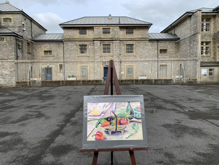 Art Behind Bars returns to Shepton Mallet Prison, May 1-31, showcasing 150-200 inmate-created pieces