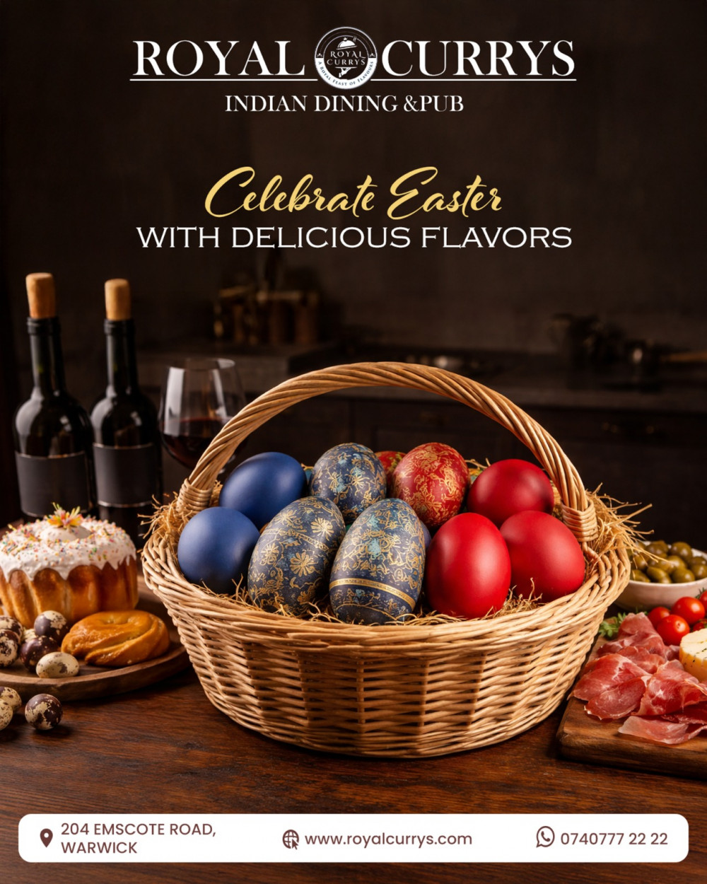 An Indian Easter Feast at Royal Currys: Special Holiday Tasting Menu