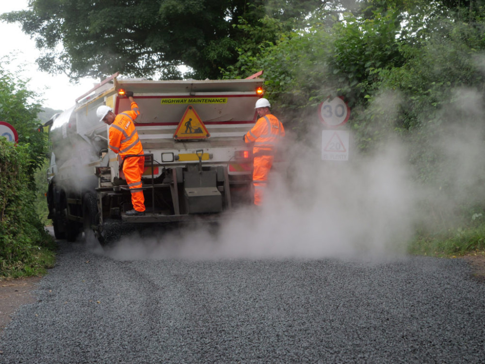 Street and Glastonbury are excluded from Somerset Council's spring-summer surface dressing list.