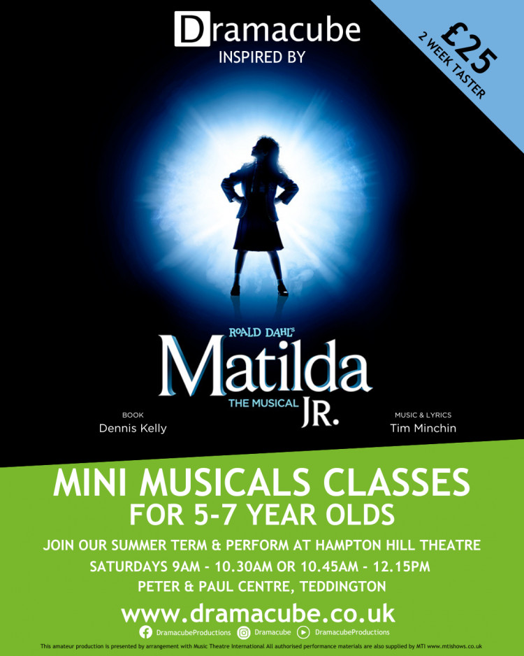 Mini Musicals Classes - 5 to 7 Years