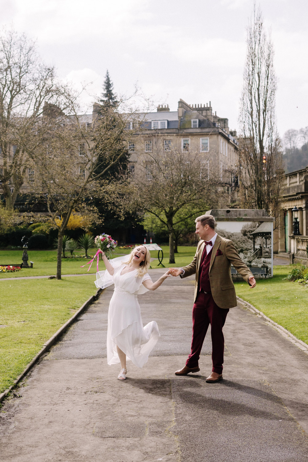 Mr & Mrs Wedgwood have fun