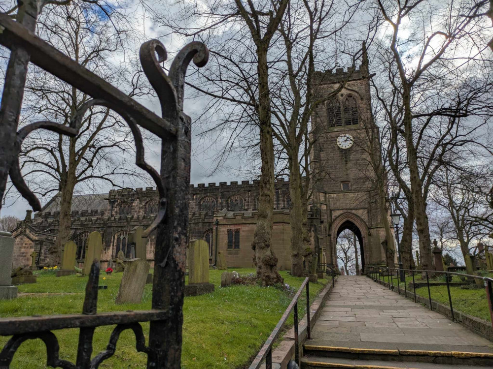 A dog walker thought he saw a ghostly soldier figure chasing through Sandbach earlier today (April Fool's Day). (Photo: Nub News) 