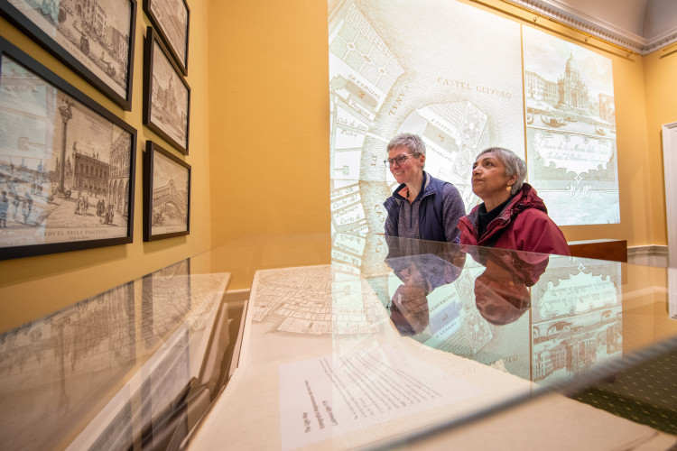 Tatton Park reveals rare 1729 map of Venice in a new landmark exhibition. (Photo: Chris Foster) 