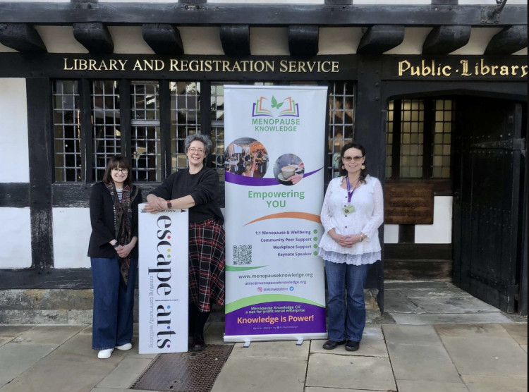 Warwickshire Libraries' new project highlights menopause experiences via art, archive exploration, and conversations, culminating in a celebration on 18 October (image supplied)