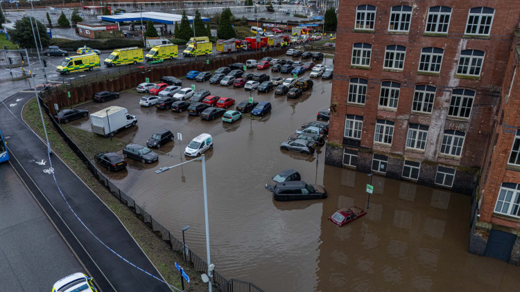 Lib Dem-led Stockport Council is calling on the government to pay for new flood protections, saying 'families can't be forced to live in fear' (Image - SWNS)
