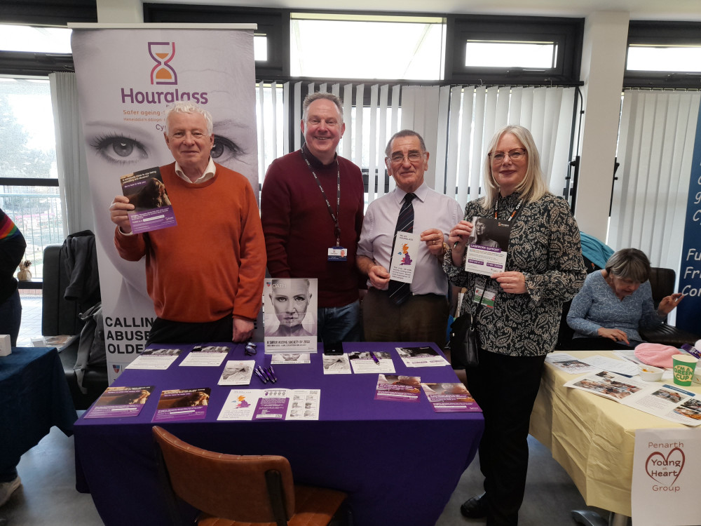 Chris Franks, Sean Quinn, Malcom Phillips and Ann Marie Littler