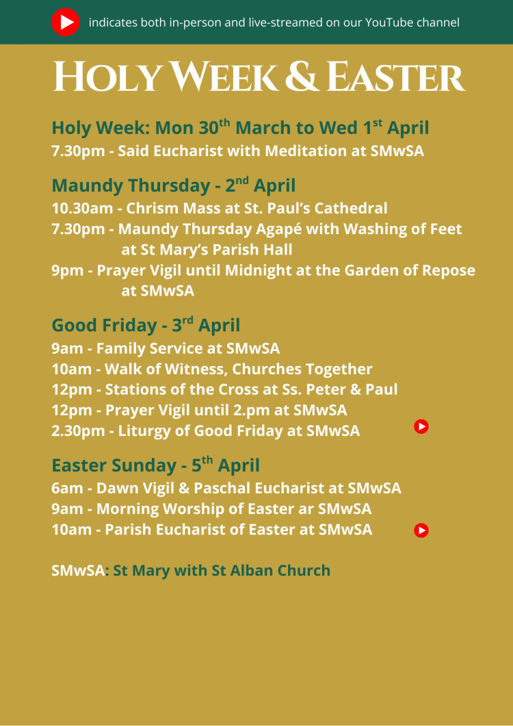 Easter Sunday Services