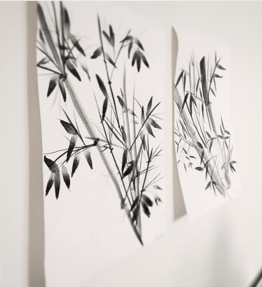 Watercolour & Ink Japanese Inspired Zen Art Retreat
