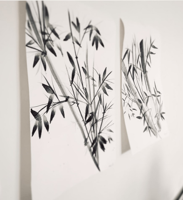 Watercolour & Ink Japanese Inspired Zen Art Retreat