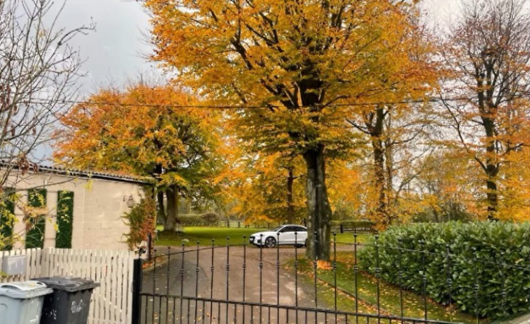 Canalside Farm Sandbach Application Site Entrance Looking South (From Cec Planning Meeting) Site entrance at Canalside Farm looking south (from CEC planning meeting)