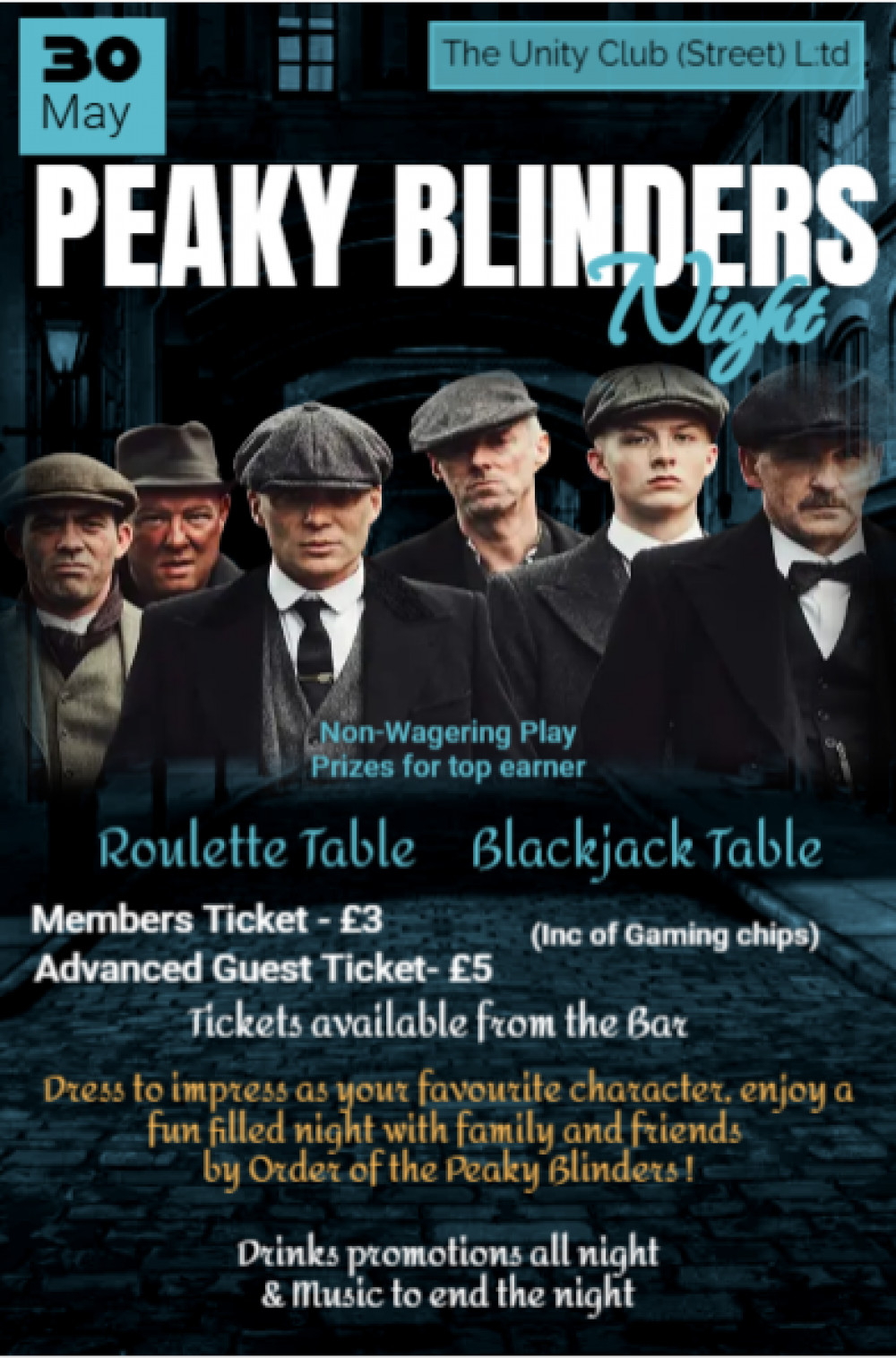 Peaky Blinders Night