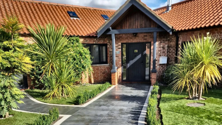 MGP (Milton Garden Products), Wistaston Road, holds extensive ranges of paving products, both in porcelain and natural stone (Photo: Supplied).