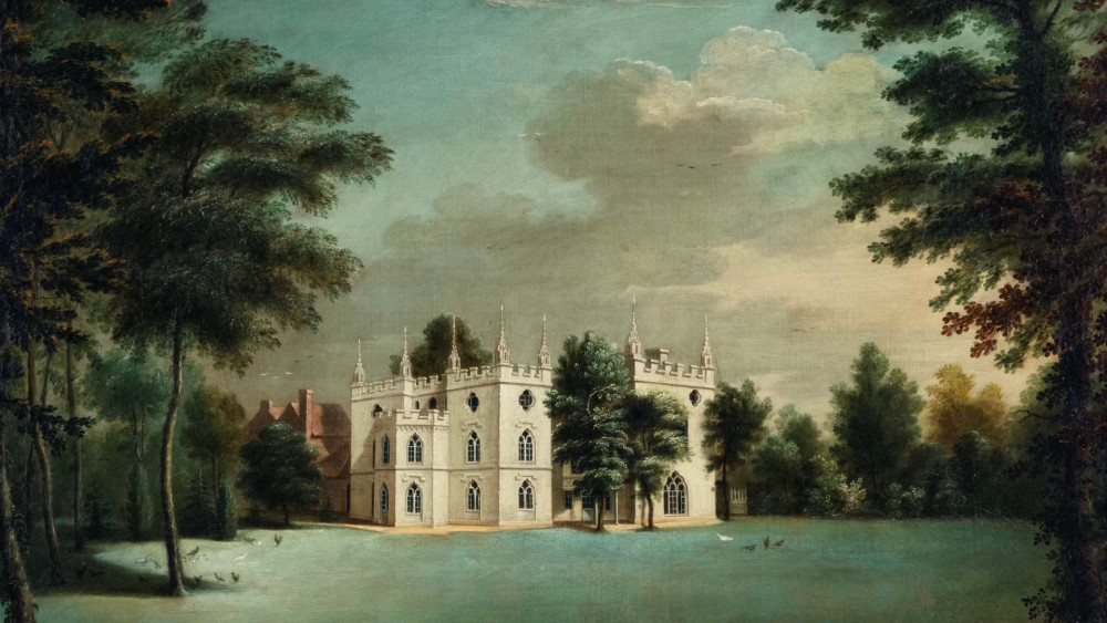 Strawberry Hill House is seeking £85,000 to acquire a rare 18th-century painting by Johann Heinrich Müntz (credit: Strawberry Hill House).