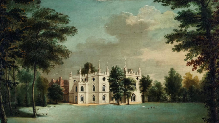 Strawberry Hill House is seeking £85,000 to acquire a rare 18th-century painting by Johann Heinrich Müntz (credit: Strawberry Hill House).